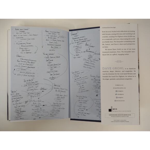 The Storyteller: Tales of Life and Music By Dave Grohl Hardcover LIKE NEW - Picture 5 of 6